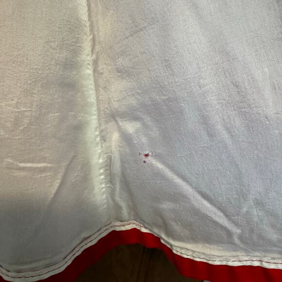 Vintage Sears Hooded‎ Red Gingham Dress Jacket Coat 6 44.5” to 47” Girls Kids - Picture 5 of 12